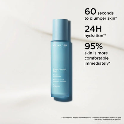 Hydra-Essentiel Face Emulsion with Double Hyaluronic Acid - Hydrating + Light Lotion