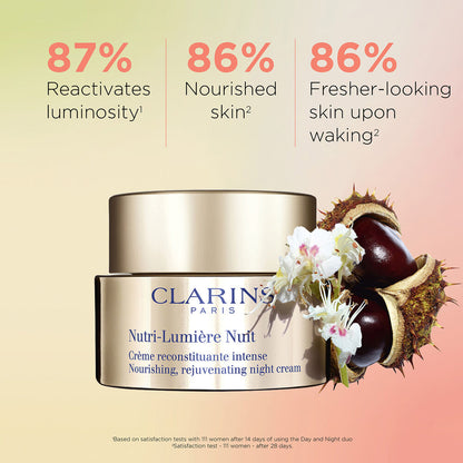 Nutri-Lumière Night Cream - Anti-Aging + Nourishing Night Moisturizer for Mature Skin